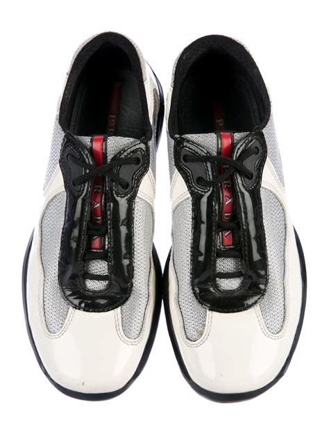 prada shoebaloo|patent leather Prada shoes.